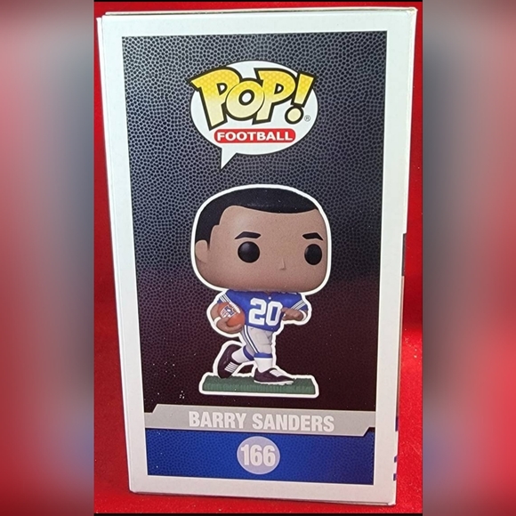 Barry Sanders best buy exclusive funko # 166 (nib) Brand new Barry Sanders funko - Picture 6 of 7